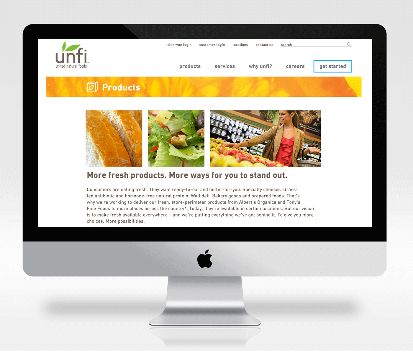 UNFI - Responsive Website